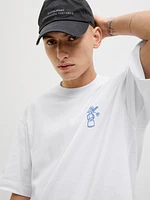 Wide Fit Round Neck T-Shirt | Jack & Jones