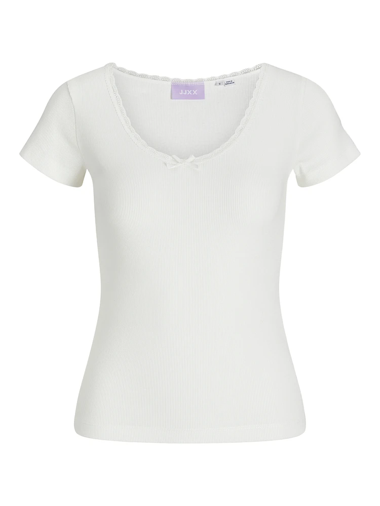 T-shirts Stretch Fit Col en V | Jack & Jones