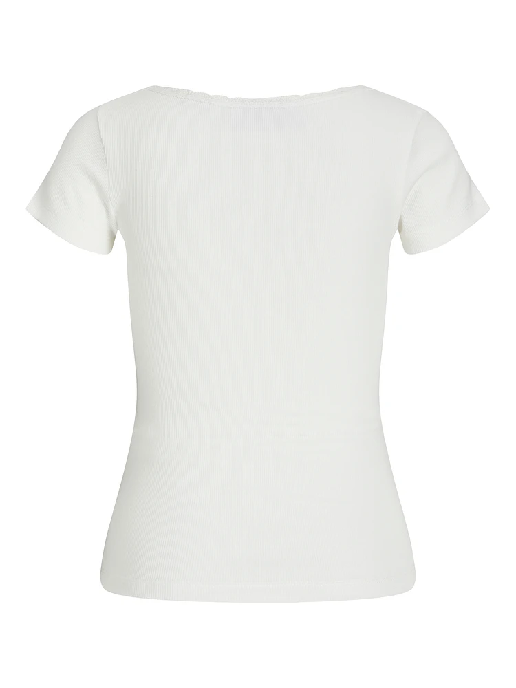 T-shirts Stretch Fit Col en V | Jack & Jones