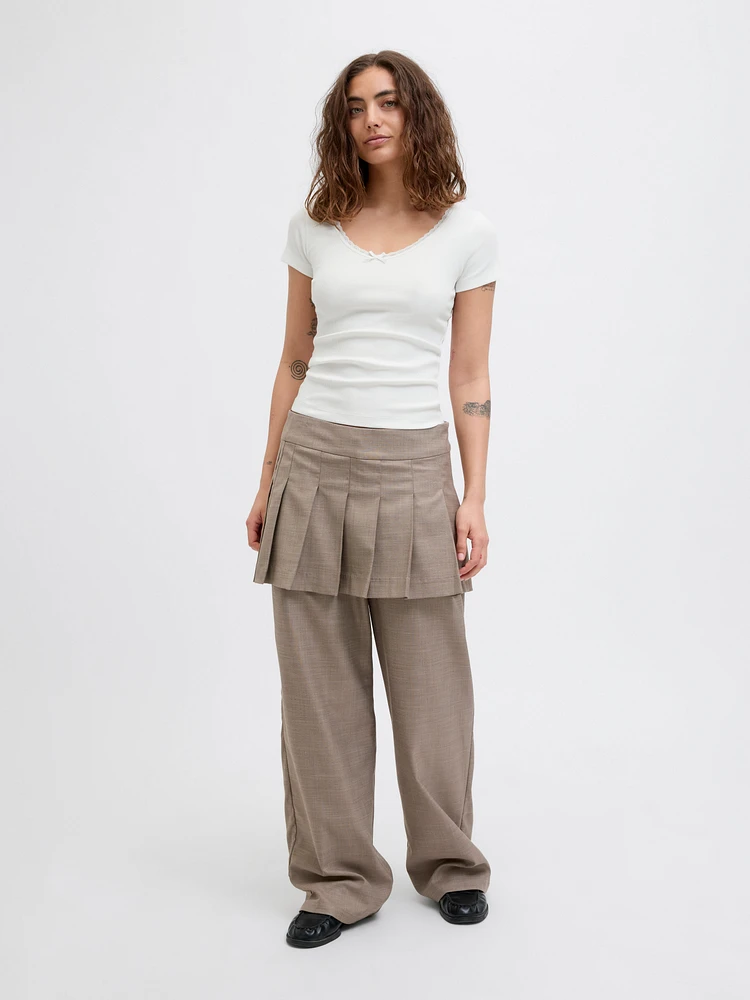 T-shirts Stretch Fit Col en V | Jack & Jones