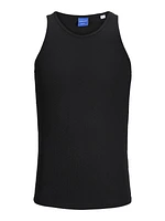 Rib Fit Crew neck Tank Top | Jack & Jones
