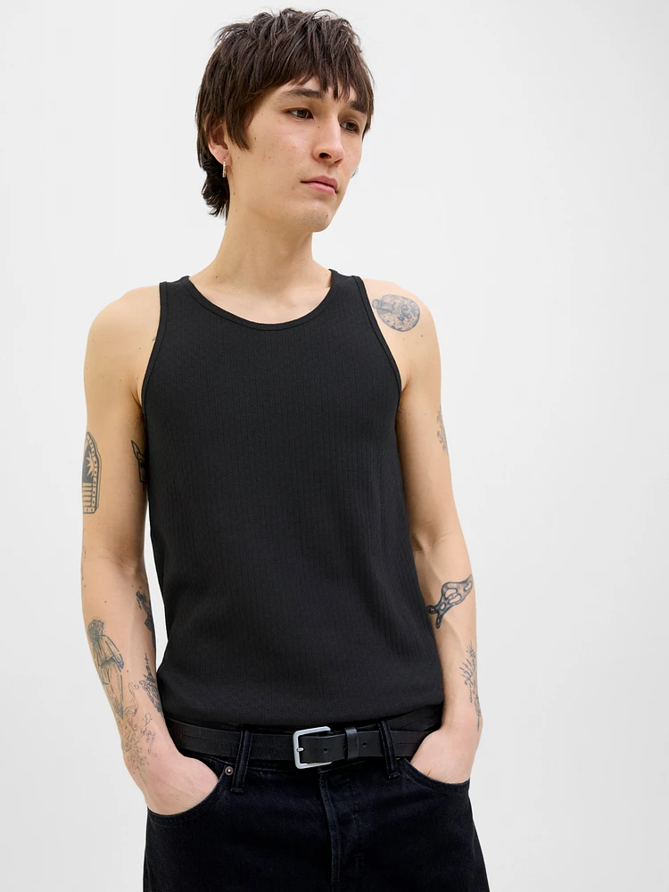 Camisole Col rond Rib Fit | Jack & Jones