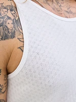 Rib Fit Crew neck Tank Top | Jack & Jones