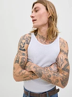 Rib Fit Crew neck Tank Top | Jack & Jones