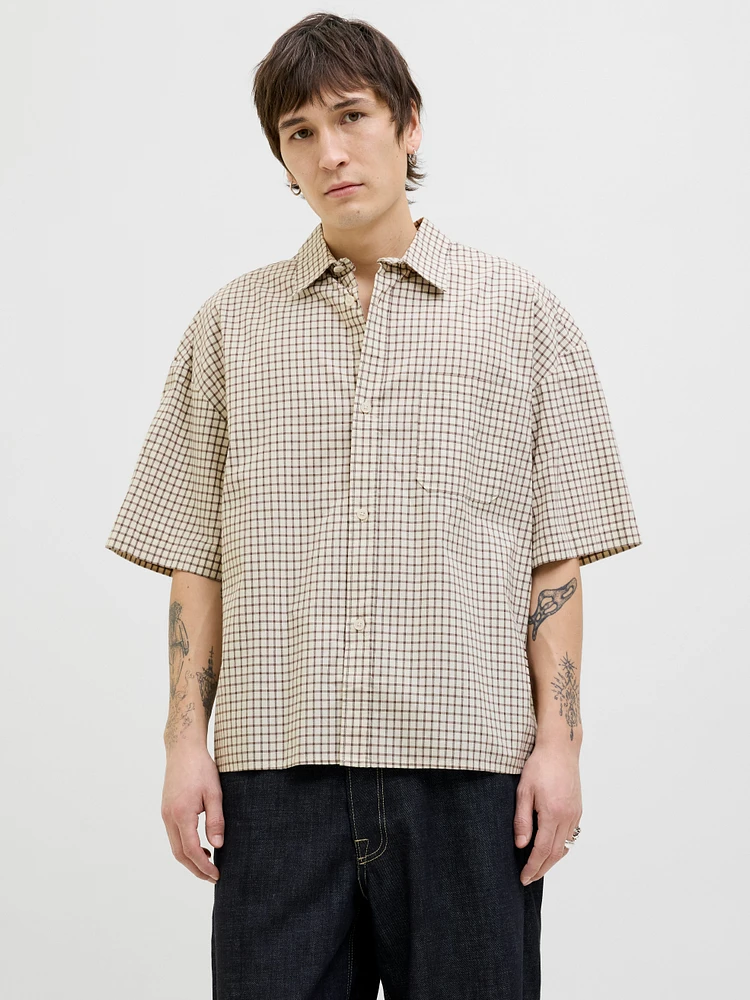 Chemise écourtée à coupe ample | Jack & Jones