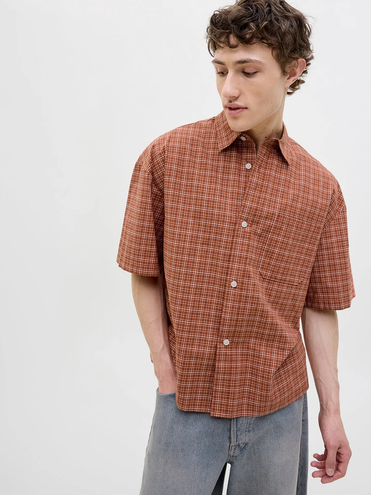 Chemise écourtée à coupe ample | Jack & Jones