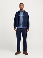 Veste en denim écourtée à coupe ample | Jack & Jones®