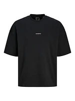 T-shirt en coton ouaté coupe ample | Jack & Jones