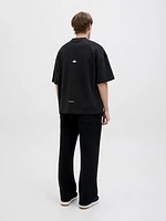 T-shirt en coton ouaté coupe ample | Jack & Jones