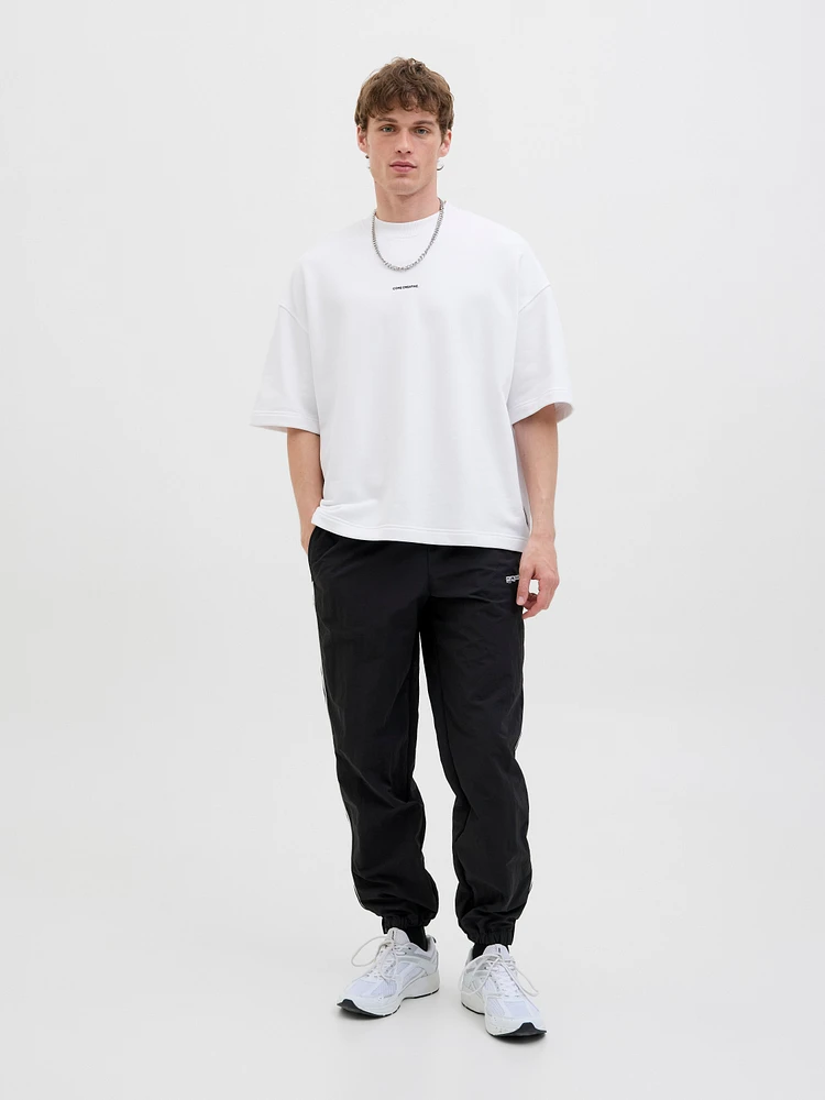 T-shirt en coton ouaté coupe ample | Jack & Jones