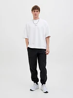 T-shirt en coton ouaté coupe ample | Jack & Jones