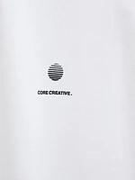 T-shirt en coton ouaté coupe ample | Jack & Jones