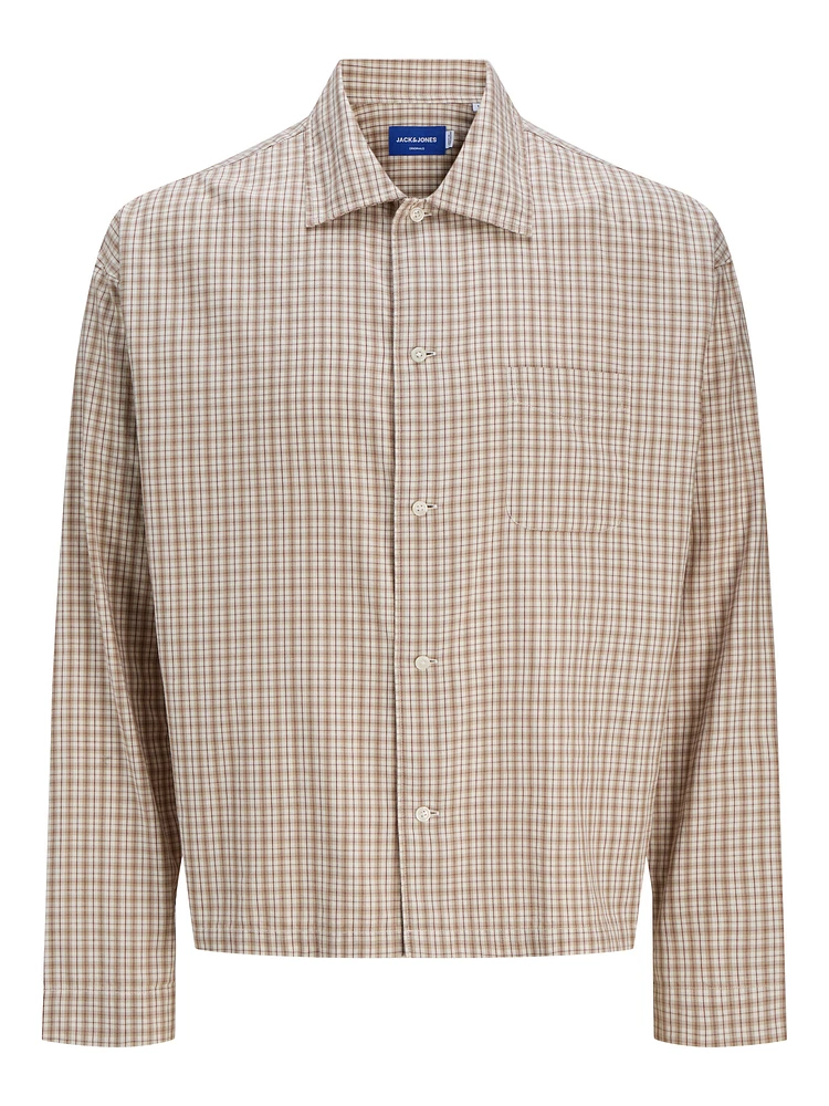 Cropped Loose Fit Shirt | Jack & Jones®