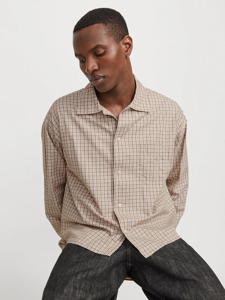 Cropped Loose Fit Shirt | Jack & Jones®