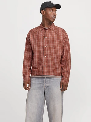 Cropped Loose Fit Shirt | Jack & Jones