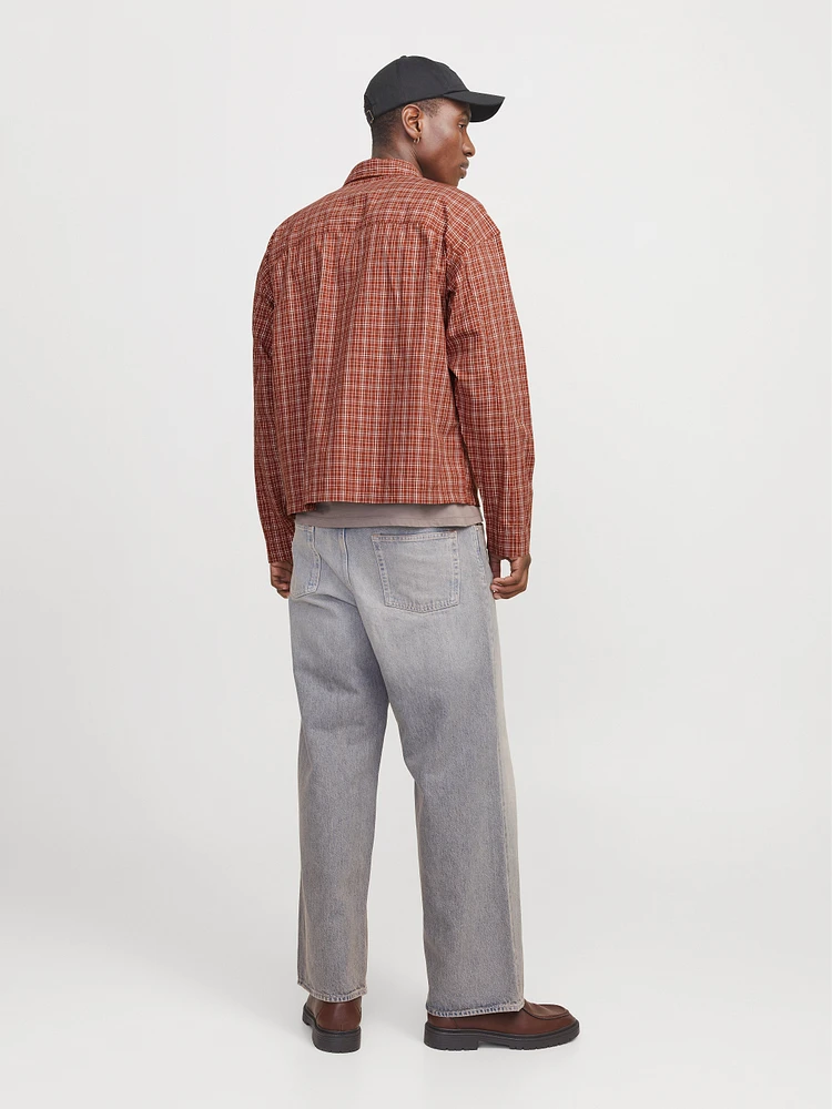 Cropped Loose Fit Shirt | Jack & Jones