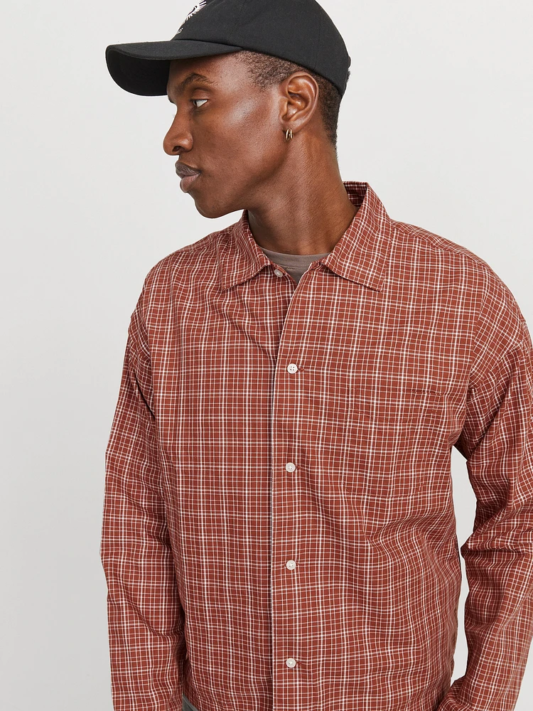 Cropped Loose Fit Shirt | Jack & Jones