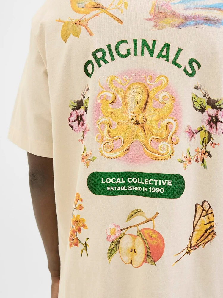 T-shirt Col rond Coupe ample | Jack & Jones