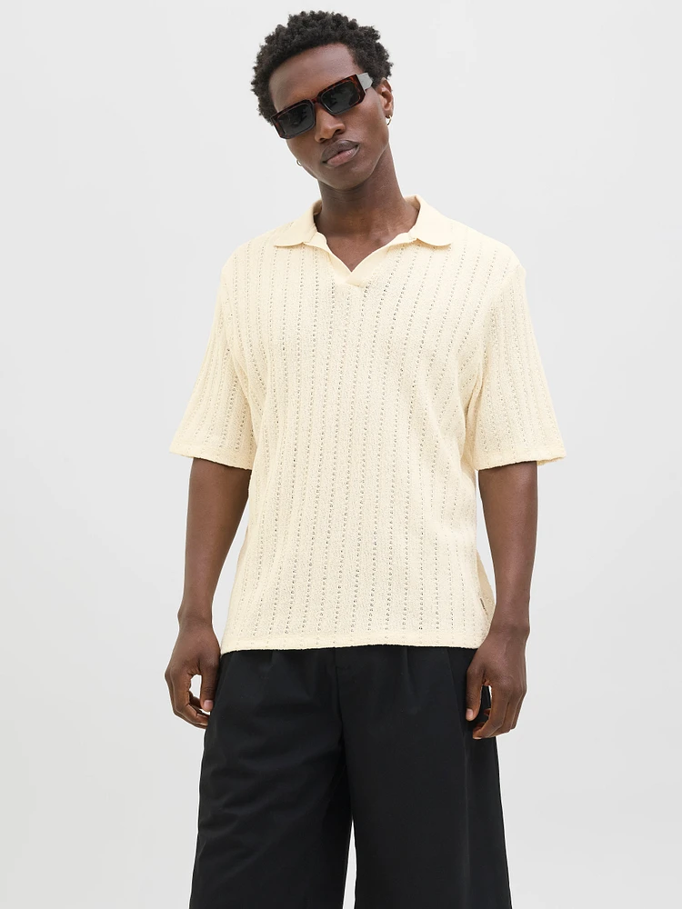 Polo en maille à coupe ample | Jack & Jones