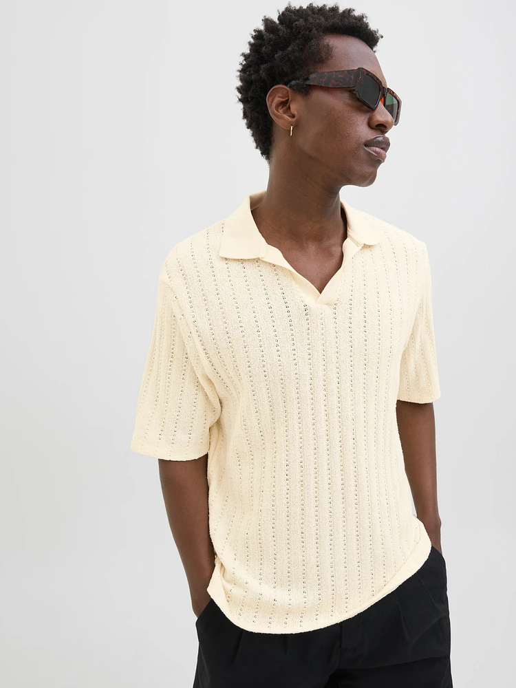 Polo en maille à coupe ample | Jack & Jones
