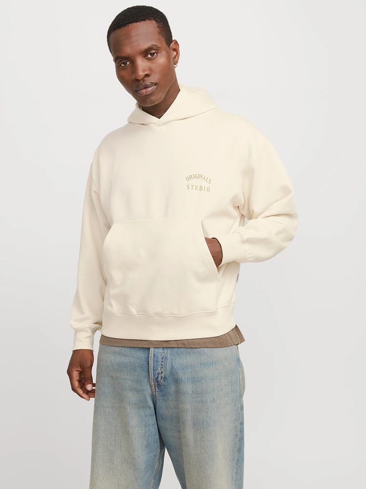 Chandail ouaté à capuchon Coupe ample écourtée | Jack & Jones
