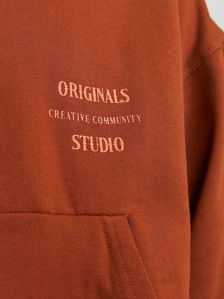 Oversize Cropped Fit Hoodie | Jack & Jones