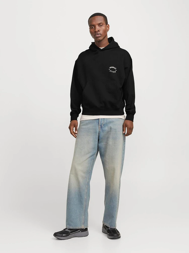 Oversize Cropped Fit Hoodie | Jack & Jones