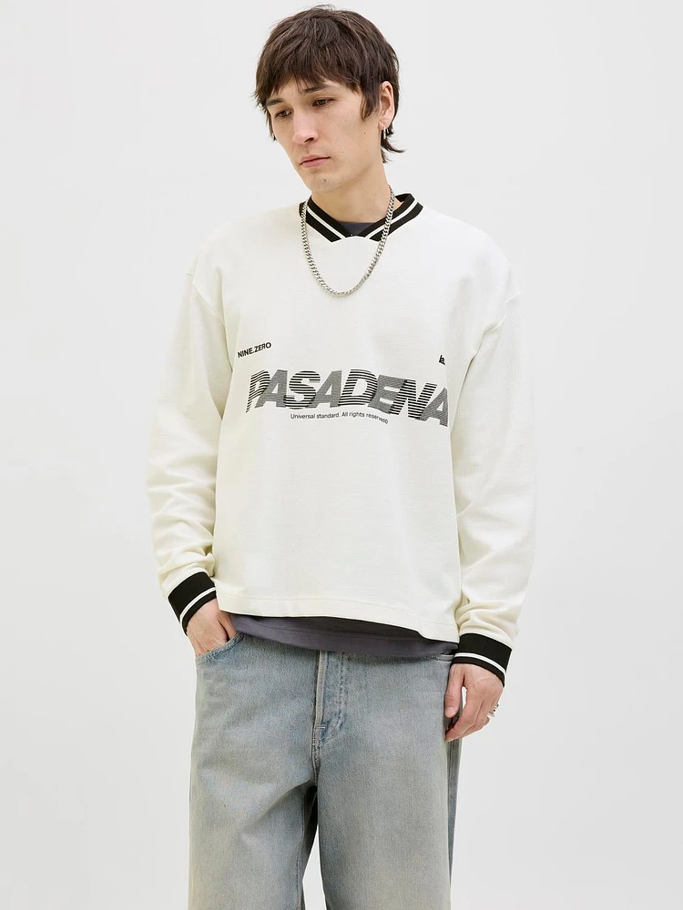 Chandail ouaté Coupe ample écourtée | Jack & Jones