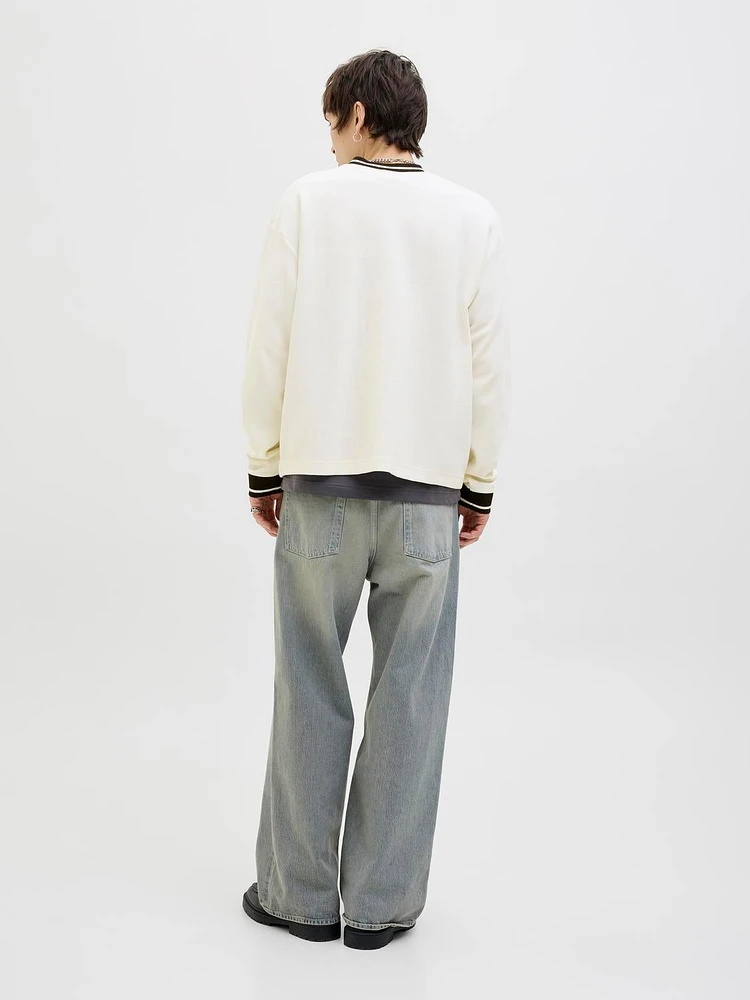 Chandail ouaté Coupe ample écourtée | Jack & Jones