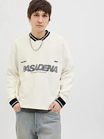 Chandail ouaté Coupe ample écourtée | Jack & Jones