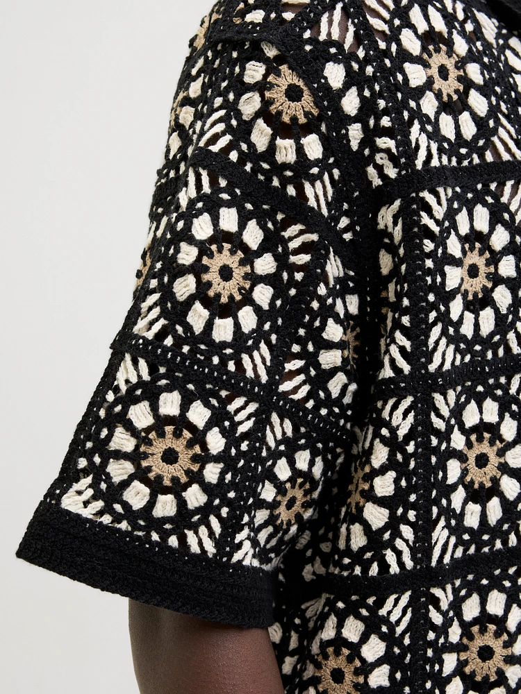 Loose Fit Knit Cardigan | Jack & Jones