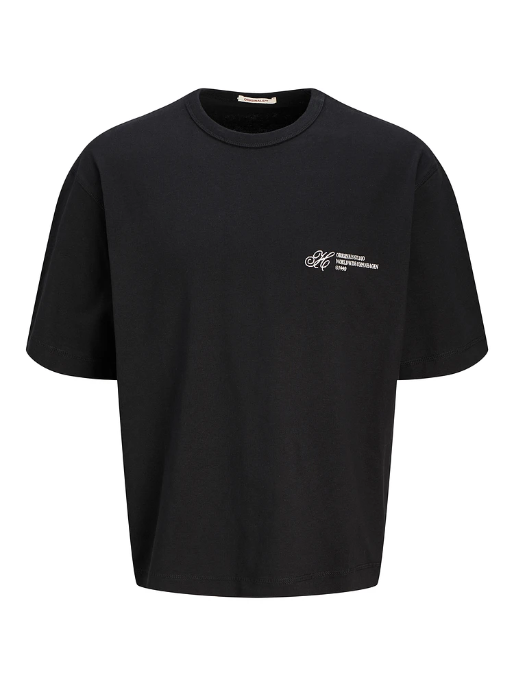 Oversize Cropped Fit Crew neck T-Shirt | Jack & Jones