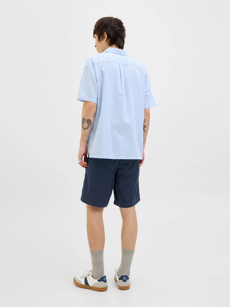 Relaxed Fit Linen-blend Shorts | Jack & Jones