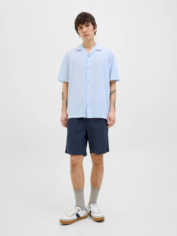 Relaxed Fit Linen-blend Shorts | Jack & Jones