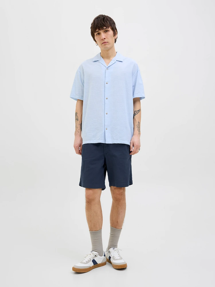 Relaxed Fit Linen-blend Shorts | Jack & Jones