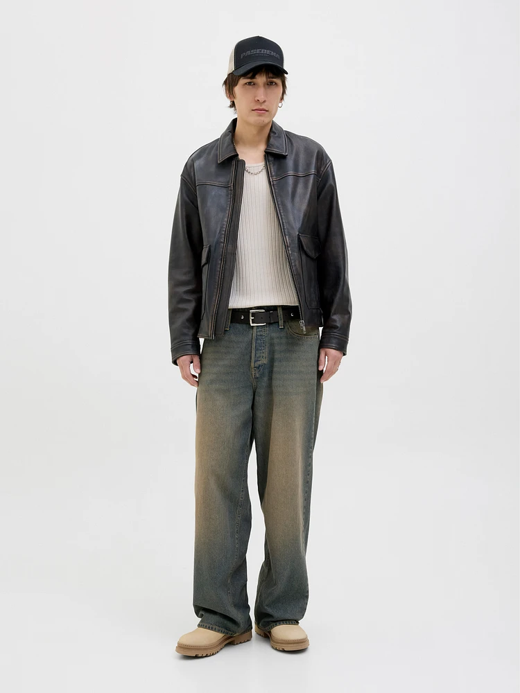 Dave Wide Leg Fit Jeans | Jack & Jones
