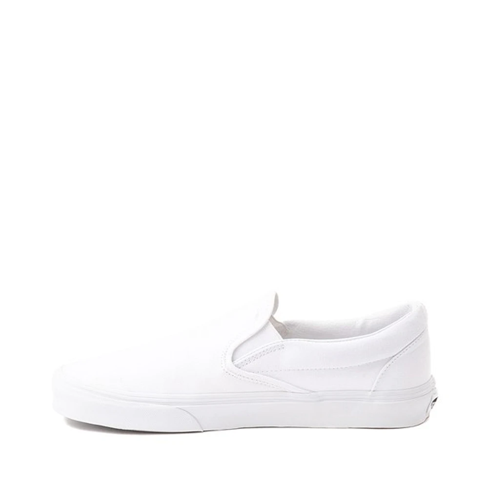 Chaussure de skate sans lacets Vans - Blanche