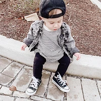 Basket Converse Chuck Taylor All Star Lo - Bébés Noire
