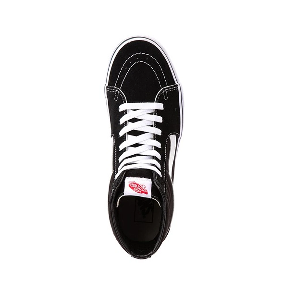 Chaussure de skate Vans Sk8 Hi - Noire / Blanche