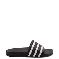 adidas Adilette Athletic Sandal - Black / White