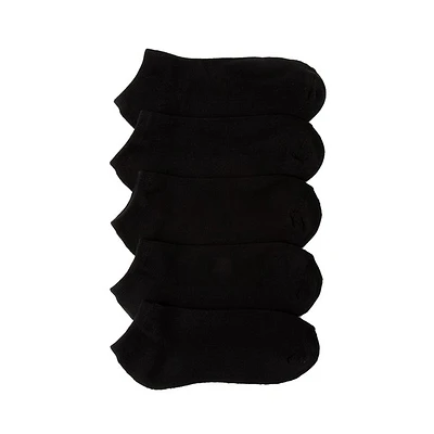 Mens Footies 5 Pack - Black