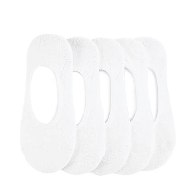 Mens No Show Footies - White