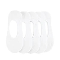 Mens No Show Footies - White