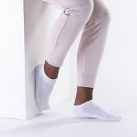 Womens Footies 5-pack - White