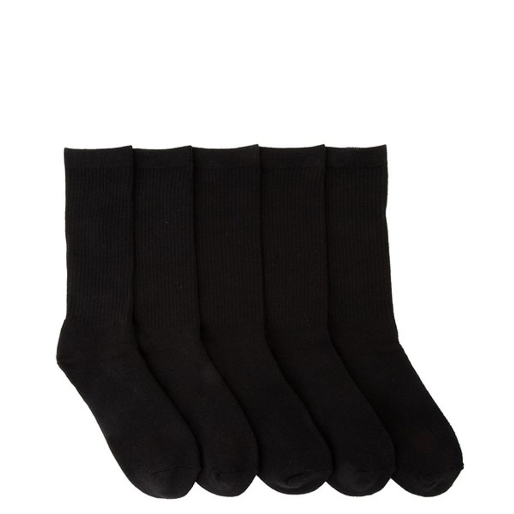 Mens Crew 5-Pack - Black