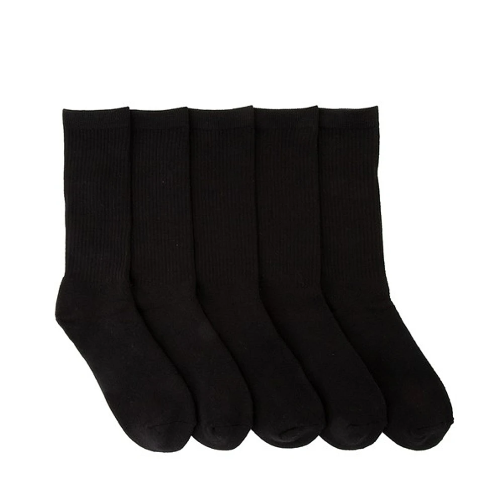 Mens Crew 5-Pack - Black