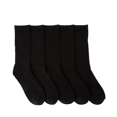 Mens Crew 5-Pack - Black