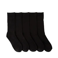 Mens Crew 5-Pack - Black