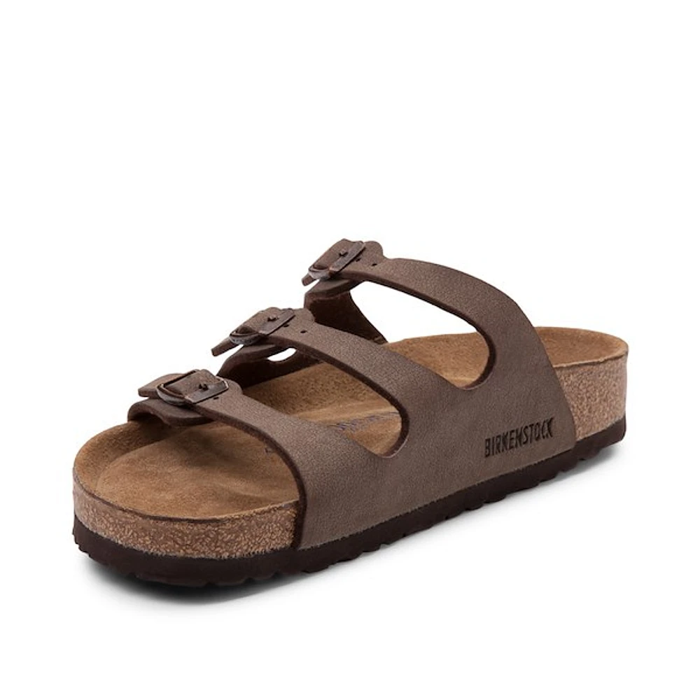 Womens Birkenstock Florida Soft Footbed Slide Sandal - Mocha