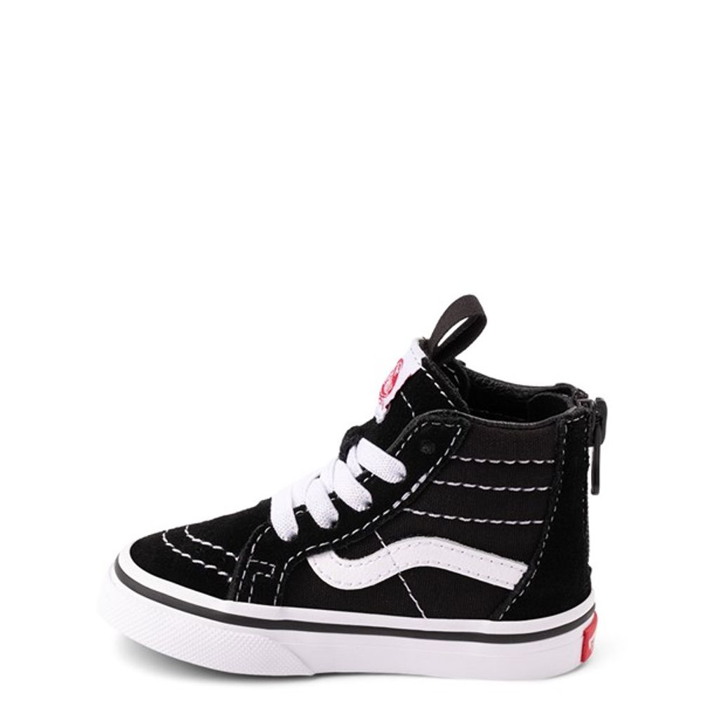Vans Sk8-Hi Skate Shoe - Baby / Toddler Black White